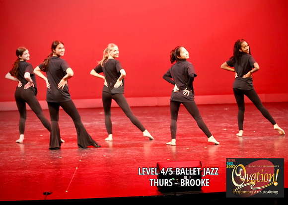 7 LEVEL 4:5 BALLET JAZZ THUR